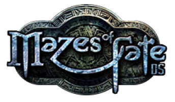 Mazes of Fate title screen for Nintendo DS
